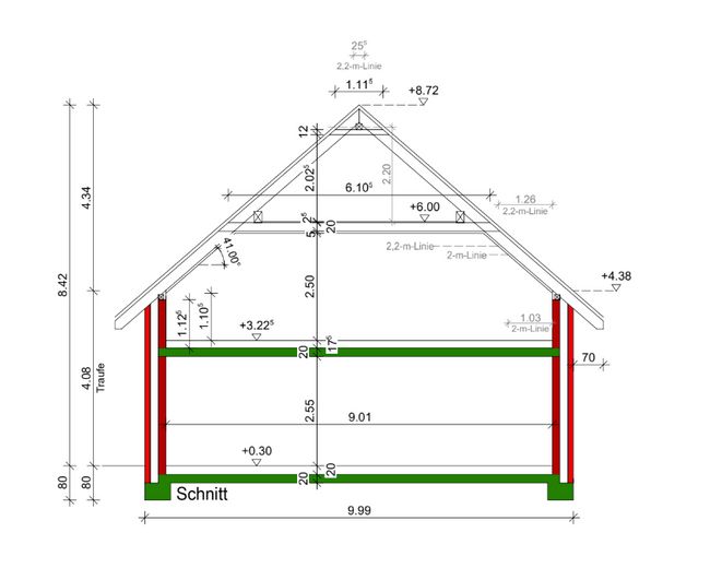 Construction neuve spacieuse avec logement indépendant, installation photovoltaïque et concept d’utilisation polyvalent à Meppen-Rühle – Photo 19