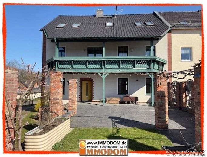 Hochwertiges Wohnhaus mit Maisonetten-Wohnung und 2 Einliegerwohnungen in Zwickau zu verkaufen! – Hausansicht