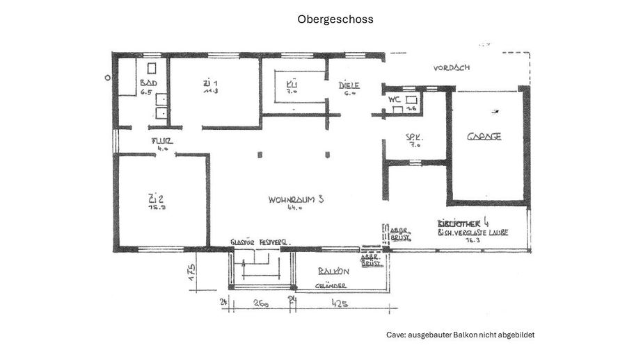 Detached house with panoramic views of Basel in Inzlingen – Bauplan OG