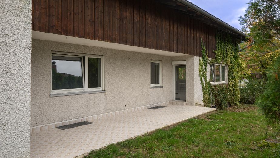 Terrasse, Südseite
