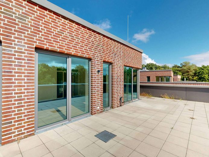 Wohntraum in Rissen: Exklusives 4-Zimmer-Penthouse mit eigenem Lift und weitläufiger Dachterrasse – Ansicht I: Dachterrasse