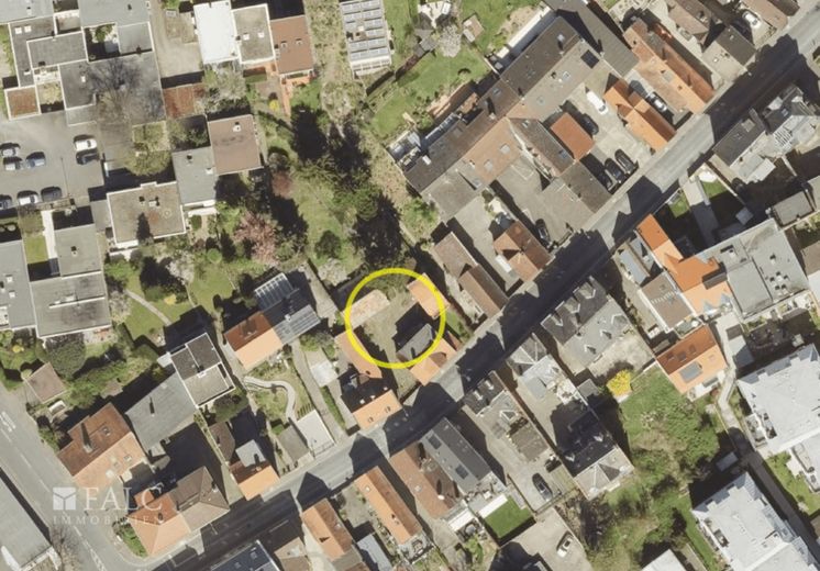 846 m² działka inwestycyjna we Frankfurcie-Seckbach - potencjał nowej zabudowy w centrum miejscowości – Luftbild