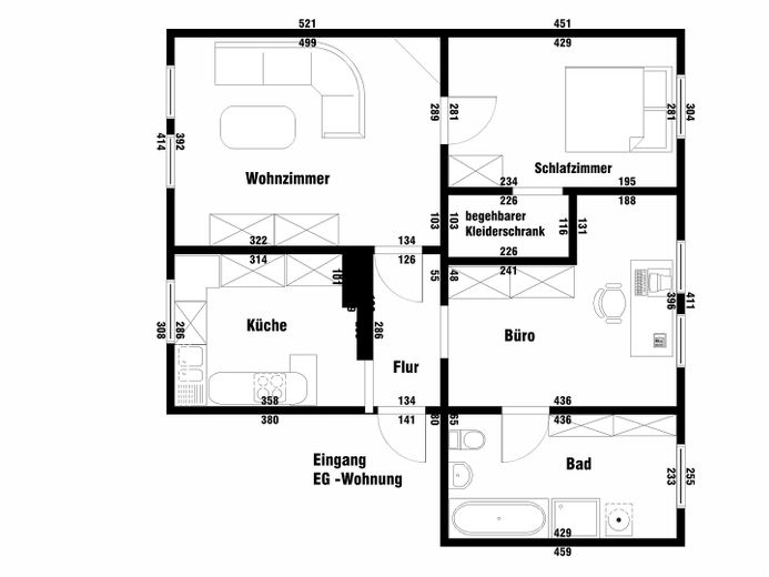 EG Grundriss