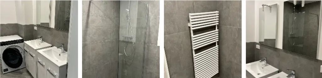 Stanza in appartamento condiviso in posizione centrale – libera da subito / Bönerstraße 6, Norimberga / 2° piano / WE5 / Zi.1 – Badezimmer