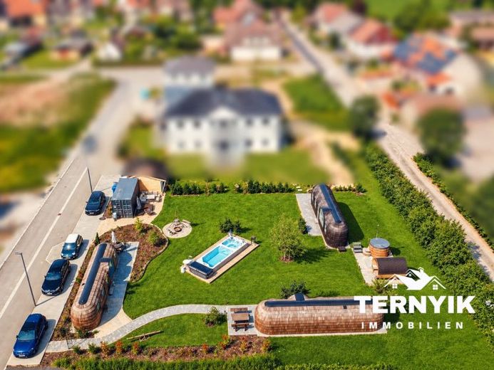Psssttt! SECRET-RETREAT! Wellnessoase, Sauna, Swim-Spa, Hot-Tub, Pool, 3 x Tiny-House - MEGA-Rendite – Foto 1