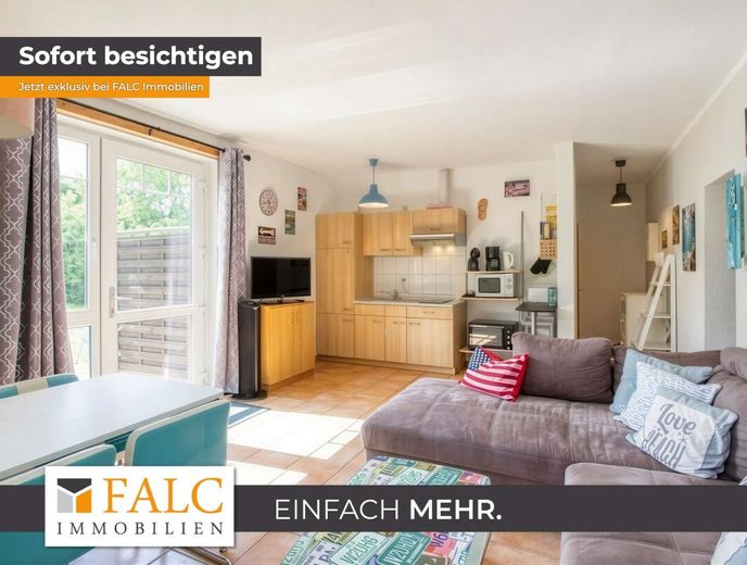 Ostseenah wohnen oder vermieten - gepflegte Eigentumswohnung mit Terrasse – Titelbild