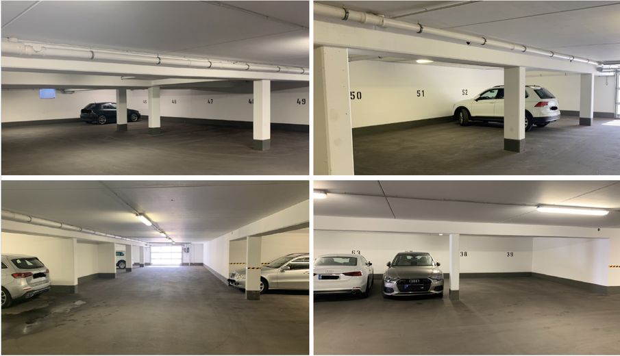 Zentraler Stellplatz - sicher, sauber und nicht öffentlich zugänglich – Überblick in Garage