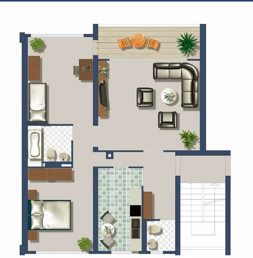 Verkaufe 3 Zimmerwohnung in 76189 KA-Oberreut – Foto 1
