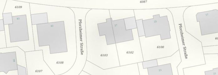 Lageplan Flurstück 6104