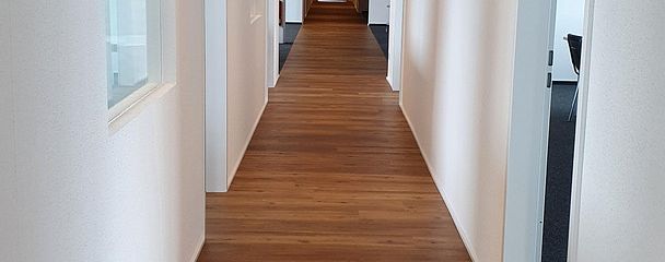 Durchgängiger Flur