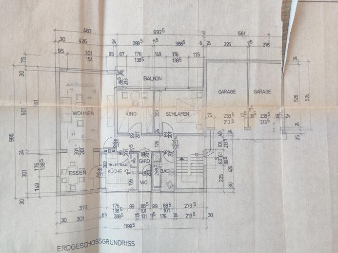 Grundriss Erdgeschoss