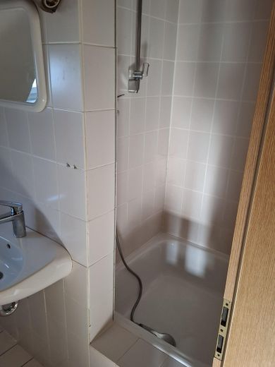 Nbg-Gaismannshof’ta inci - Tek ailelik ev (veya 3 odalı mutfak-banyo zemin kat + 2 odalı mutfak-banyo çatı katı) ve büyük, sakin bahçe – Duschbad DG
