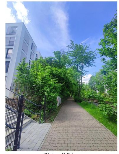 Weg zur U-bahn