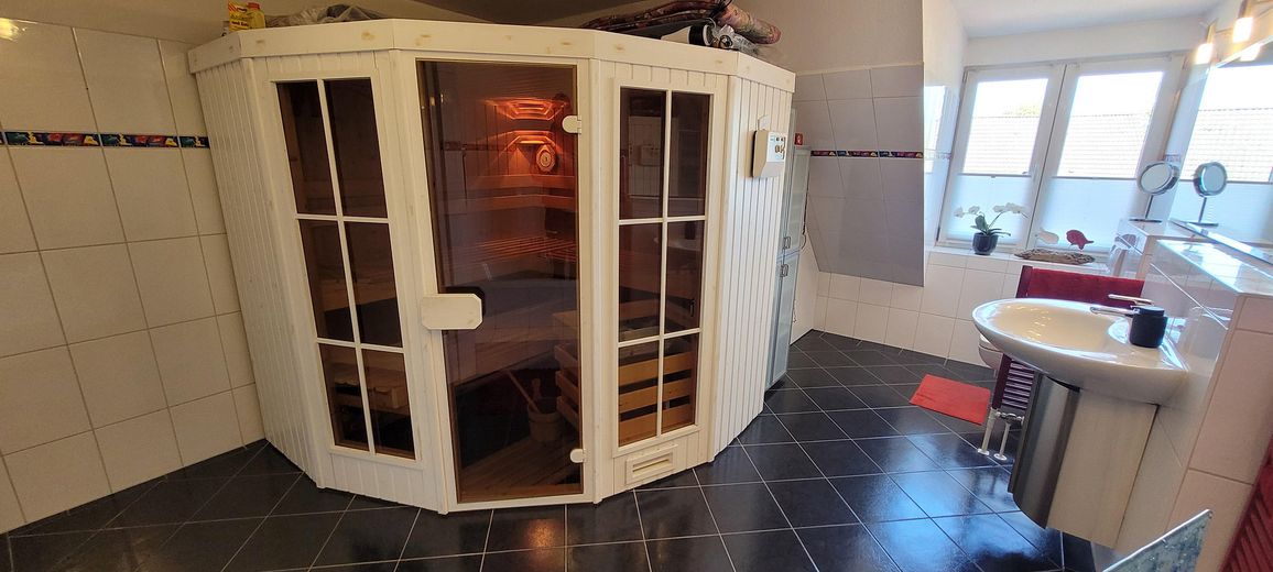 Sauna im Bad