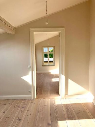 Blick ins Schlafzimmer