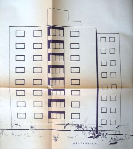 Westansicht Hinter der Mühle