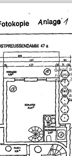 Maisonette-Perle in Stadtvilla – Untergeschoss Grundriss