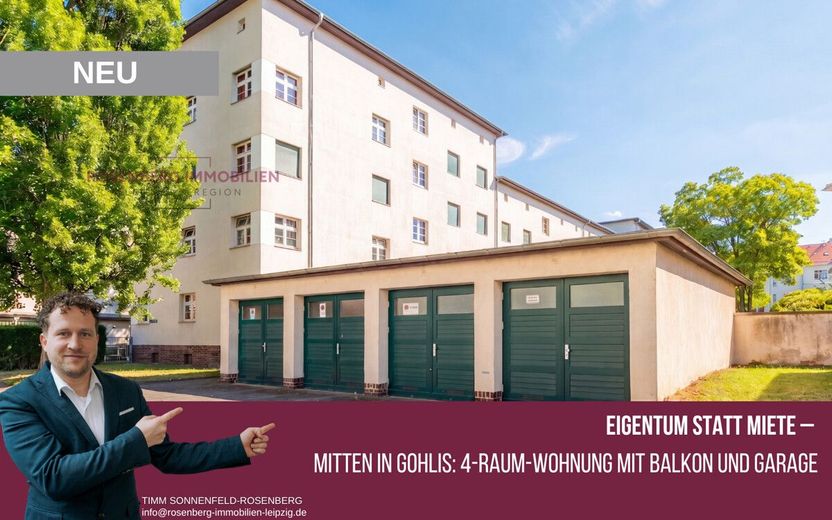 Denkmalgeschützte 4-Zimmer-Wohnung in gefragter Lage – Titelbild