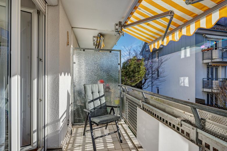 Balcony from living room