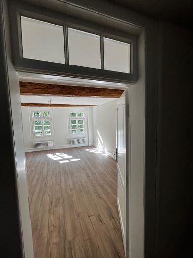 Modernisierte 4 Zimmer/Kü/Bad/Gäste WC in zentraler Kurparklage – Tür ins Wohnzimmer