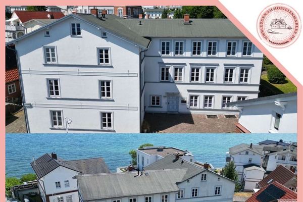 Stilvolles Appartementhaus mit 11 Ferienwohnungen an der Uferpromenade der Altstadt von Sassnitz