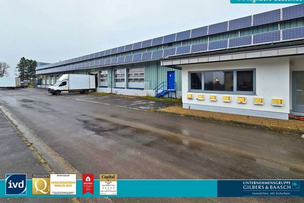 Hermeskeil: superficie di magazzino e logistica con buon collegamento, posti auto e opzione di ampliamento