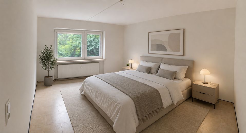 Well-maintained 3-room apartment with balcony, elevator and underground garage in Koblenz-Metternich – commission-free – Foto 11
