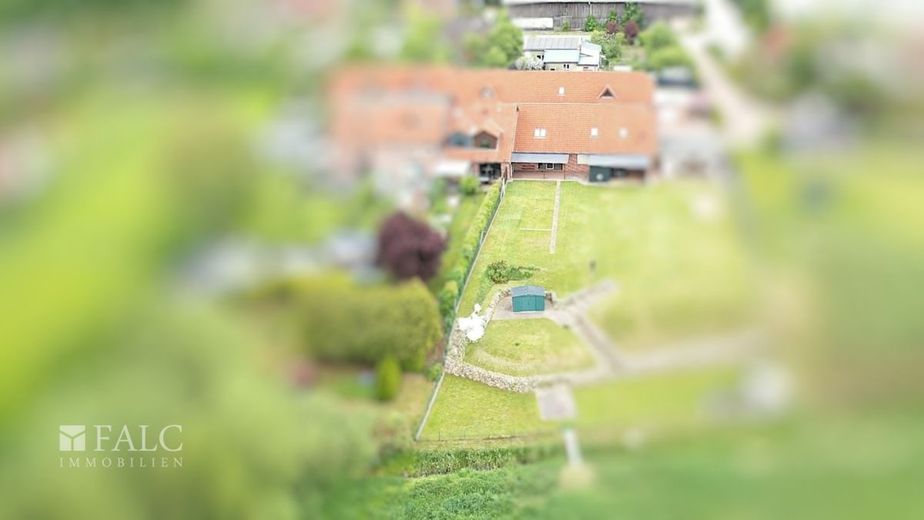 *** Ruhig &amp; naturnah - schönes Reihenmittelhaus mit Terrasse und gepflegtem Garten *** – Luftbild