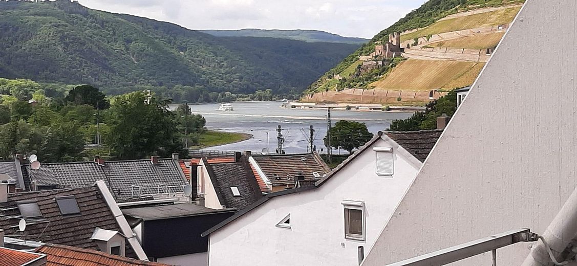 Aussicht vom Balkon
