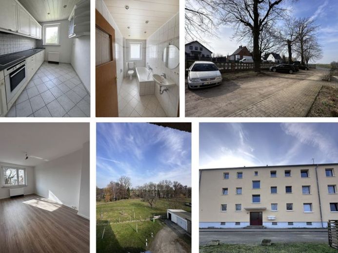 3-Raum-WE im 2.OG, grüne + ruhige Lage, Bad m. Fenster, inkl. Ebk, Einzelgarage mgl. – Foto 1