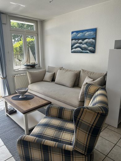 Maritimes Paradies unter Reet auf der Insel Usedom – Große Schlafcouch