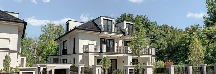 Elegante Neubau-Villenhälfte
