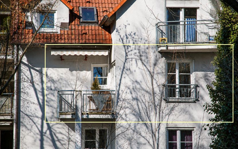 Zentrale 2,5-Zimmer Wohnung in idyllischer Innenstadtlage – Außenansicht