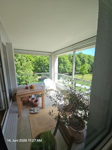 Blick aus dem Küchenfenster