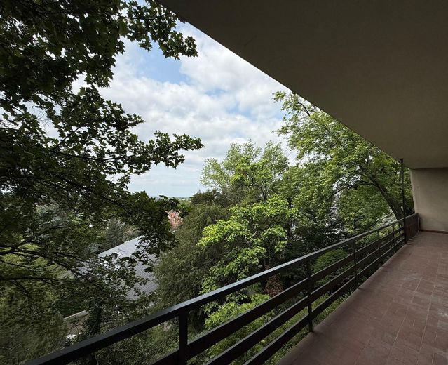 Balkon mit Loggia