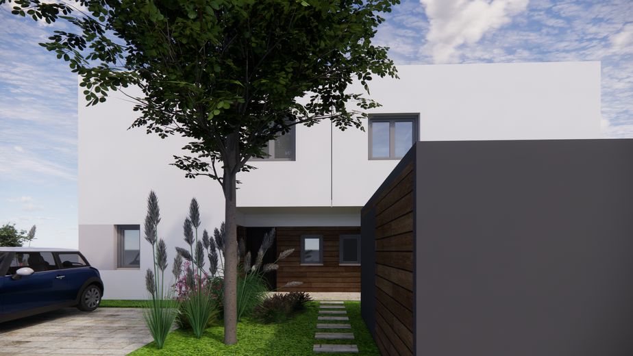 Entwurf nach Bepflanzung