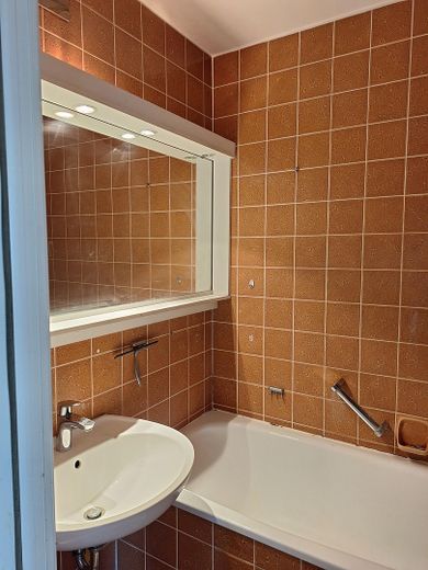 Bad Malente - 2-Wohnung am Dieksee mit Seeblick u. Eckbalkon – Badezimmer