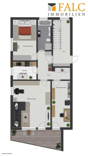 Sommer, Sonne, Balkon – 1.Obergeschoss