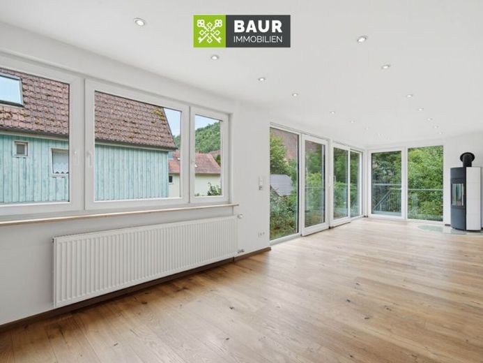 360°| Wohnen mit Charakter auf 190 m² - Exklusive Wohnung mit großem Garten im Herzen von Blaubeuren – Foto 1