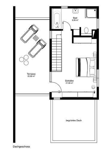 Grundriss Dachgeschoß