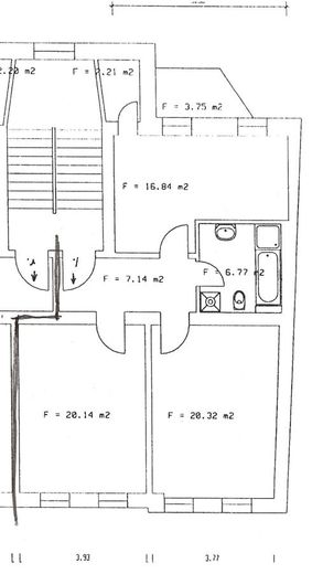 Großzügige 2-Zimmerwohnung mit Vinylbelag, Balkon, Wanne und Dusche! Vormieter verkauft EBK – Grundriss 2 Zimmer