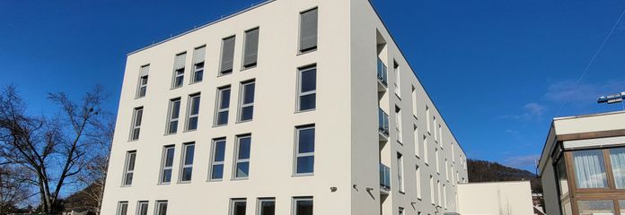 Gebäudeansicht des Neubaus