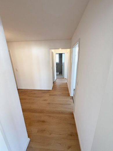 Frisch komplettsanierte 4-Zimmer-Wohnung mit Einbauküche & Balkon in Stuttgart-Bad Cannstatt – Flur