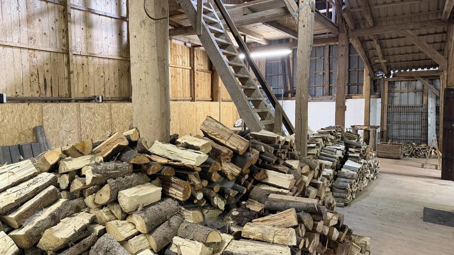 Resthof mit Nebengebäude und bebauugsfähigem Grundstück – Holzlager