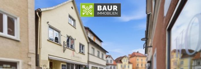 360° | Urokliwy dom miejski (gastronomia) w najlepszej lokalizacji w centrum Bad Waldsee