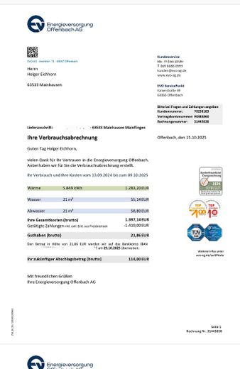 Hochwertige Doppelhaushälfte mit Effizienzklasse A, Glasfaser 300/100, Komfort & perfekter Lage – Abrechnung 2025