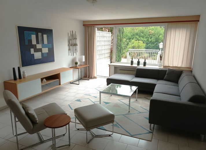 Gepflegtes Reihenmittelhaus in guter Lage in Moers – Wohnzimmer Einrichtungsbeispie