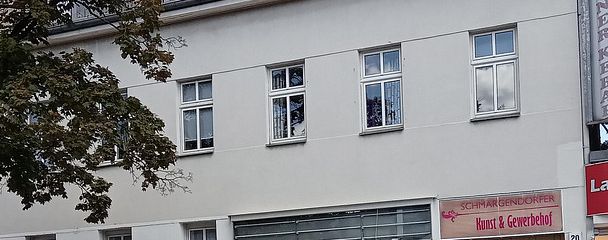 Gewerbe in Berlin-Schmargendorf – Straßenansicht