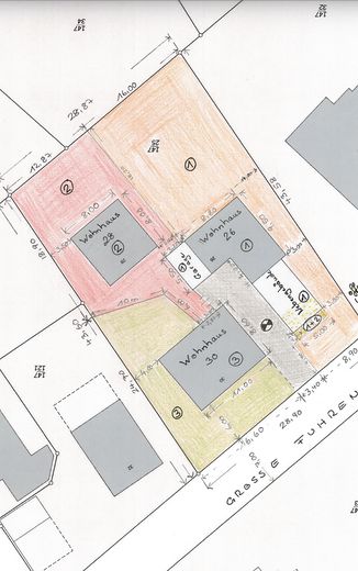 Charmantes Einfamilienhaus – Lageplan