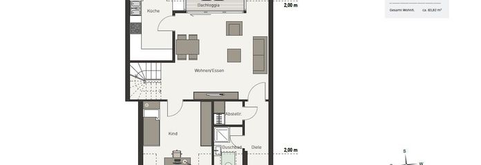 Grundriss 1. Ebene